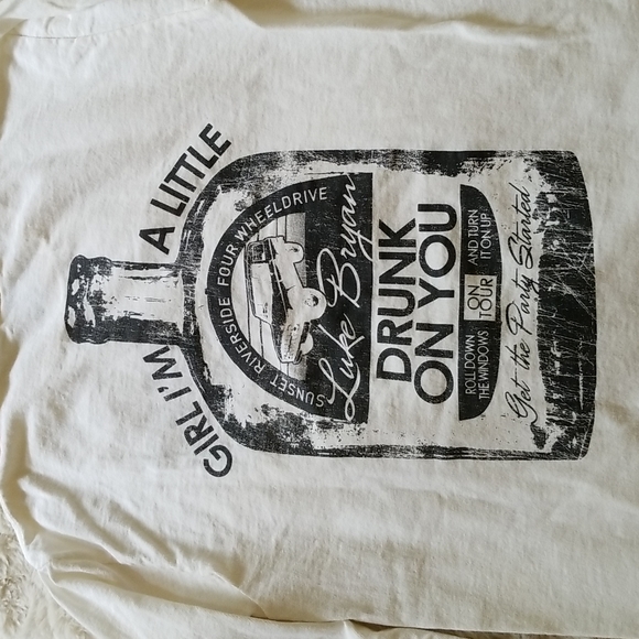 Luke Bryan Long Sleeved Tee Shirt - Picture 4 of 5